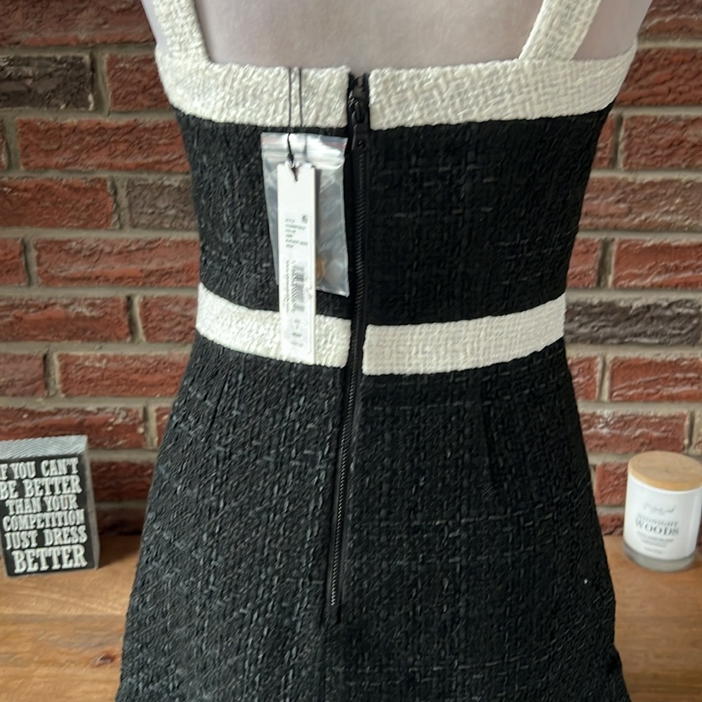 Alice and Olivia Revolve Clarine Square Neck Dress Size 8 NWT - Picture 9 of 12